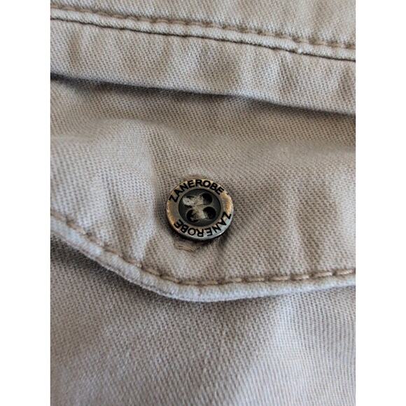 Zanerobe Sureshot Pants Men 34x31 Pull On Tapered Leg Khaki Jogger - Picture 7 of 13